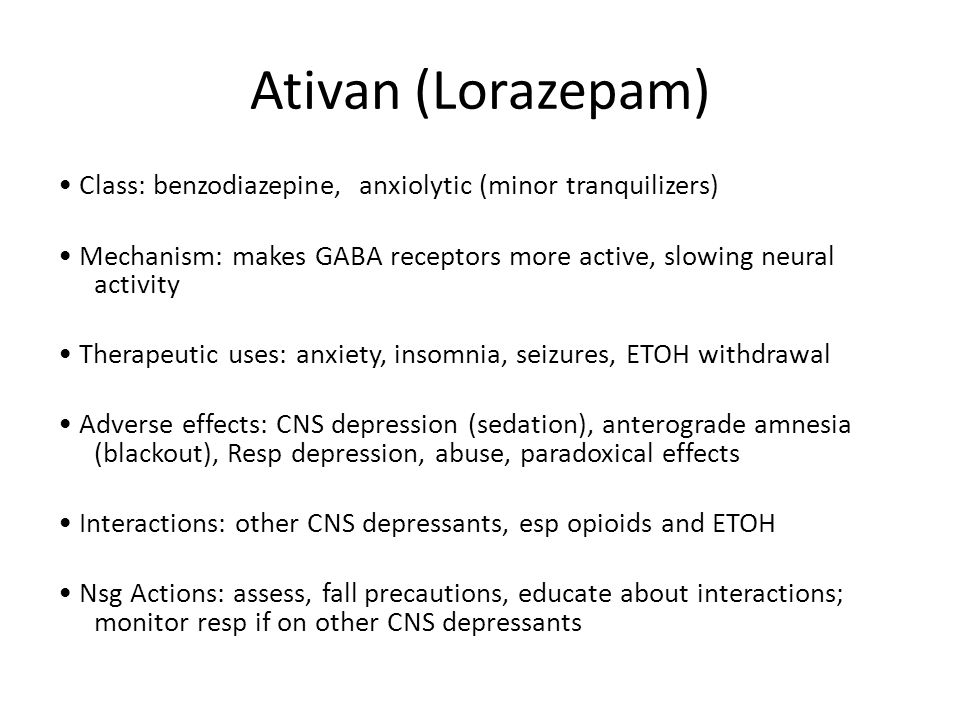 how to withdraw from lorazepam schedule class